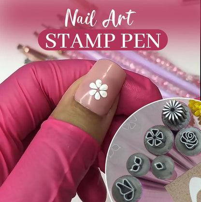 🔥 Ultimo giorno di promozione 49% di sconto - Penna per stampare nail art