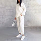 ✨2024 Nuovi prodotti💖 Set due pezzi a maniche lunghe con pantaloni a girocollo