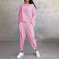 ✨2024 Nuovi prodotti💖 Set due pezzi a maniche lunghe con pantaloni a girocollo