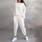 ✨2024 Nuovi prodotti💖 Set due pezzi a maniche lunghe con pantaloni a girocollo