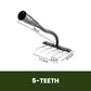 ✨Last day sale 49% OFF🐶5/6/7/8 Teeth Carbon Steel Garden Weeding Rake