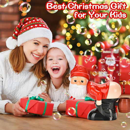 🎅Natale Anticipato - Sconto del 49%🎄  Macchina per Bolle Divertente Babbo Natale💥Spedizione Gratuita💥