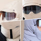 Maschera per Equitazione All'aperto  a Copertura Totale con Occhiali a Prova di Vento