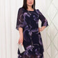 💕Abiti eleganti in chiffon stampato con nuove maniche arricciate del 2025.
