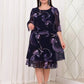 💕Abiti eleganti in chiffon stampato con nuove maniche arricciate del 2025.