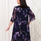 💕Abiti eleganti in chiffon stampato con nuove maniche arricciate del 2025.