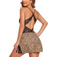 💃 Vendita di Primavera 49% DI SCONTO ⏳ Sexy Lingerie in Pizzo e Mesh con Spacco Laterale