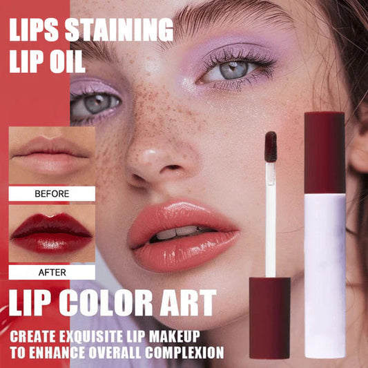 💥Acquista 1 e ottieni 1 gratis💥 Olio Labbra Colorato (Non Appiccicoso, Non Sbava, Lunga Tenuta 24H)