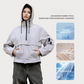 🍂Saldi autunnali 50% di sconto🍁🌧️💧Giacca impermeabile 3 in 1 da donna – Pioggia, vento e freddo, tutto coperto